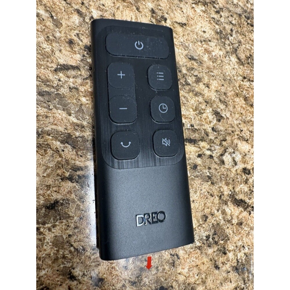 Dreo Tower Fan Remote Control OEM Replacement Black w/ Timer Oscillation